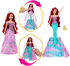 Disney Princess muuntautuva Ariel-nukke - 5