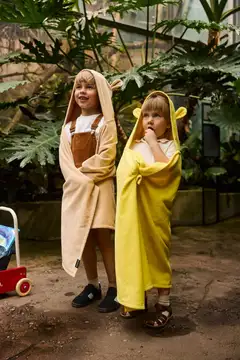 Finlayson huppupyyhe Leijona 70x125 keltainen - 3