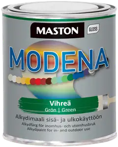 Maston maali Modena kuusenvihreä 1 l - 1