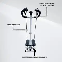 React Stepperi 200 Käsinojalla - 6