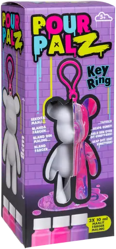 Pour Palz askartelusetti maalaa karhu koukulla lajitelma - 11