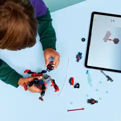 LEGO® Super Heroes Marvel 76337 Miles Moralesin robotti vastaan Spider-Man 2099 - 8