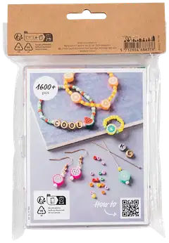 Creativ Company askartelupaketti korut, vahvat värit - 3