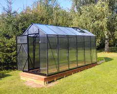 Ecoslider kasvihuone Lux 2.0 X 4.1 - 5