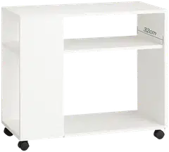 SoBuy sivupöytä valkoinen FBT34-W - 2