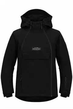 Five Seasons nuorten kevytvanu anorakki Nozawa - BLACK - 1