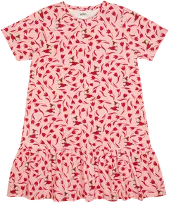 Muumi naisten mekko Senni Riento 591460 - Vaaleanpunainen - 1