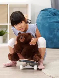 Simba Disney Pixar Operaatio Majava Ellen-karhu, pehmo, 32 cm - 4