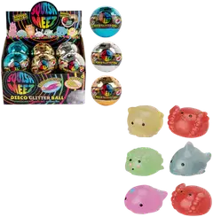 Disco glitterpallo-fidgetyllätys - 1