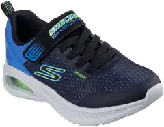 Skechers lasten lenkkari Microspec Max Advance  Squad-P - black/blue/lime - 1