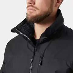 Helly Hansen miesten ulkoilutakki Crew Hooded Pile 34526 - BLACK - 5
