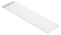 LM28 884mm valkoinen muovi tippuvesiallas M1000 lautashyllyille LM91 ja LM91EH 963mm - 1