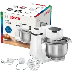 Bosch keittiölaite MUM Serie 2 700 W valkoinen - 1