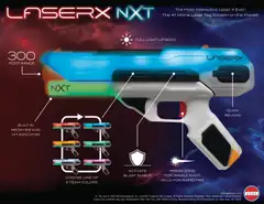 Laser X NXT Double Blaster laserpyssypeli 2 asetta - 5