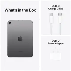 Apple iPad Mini (2024) WiFi + Cellular 128GB Tähtiharmaa - 9