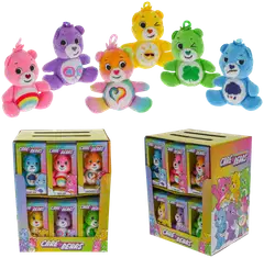 Simba Care Bears Halinallet, minipehmo, 7 cm, useita erilaisia, myydään yksittäin - 1
