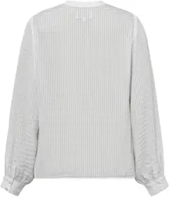 NOW Classic naisten kangaspusero 107569 - WHITE - 2