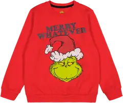 Grinch nuorten jouluinen collegepusero GI20018 - RED - 1