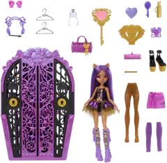 Monster High Skulltimate Secrets Clawdeen -muotinukke - 2