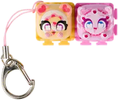 Clickeez napsuteltava fidget-avaimenperä 2 hahmoa, erilaisia - 4