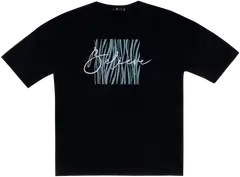 House naisten t-paita 213H252401 - Jet Black - 1