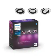 Philips Hue upotettava Centura -kohdevalaisin 4.2W 2000-6500K 1200LM regular alumiini - 2