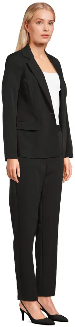 London Fog naisten housut 222L26N003 - black - 4