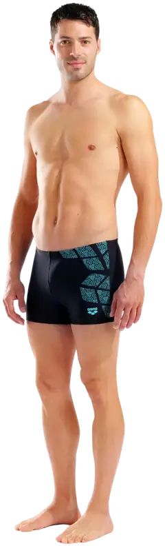 Arena Miesten Kikko uimaboxerit - Black-Water - 3