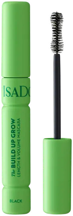 Isadora The Build Up Grow Length & Volume Mascara 02 Intense Black 10 ml - Black - 1