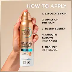 Garnier Ambre Solaire Natural Bronzer itseruskettava normaalille iholle 75 ml - 2
