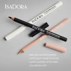 Isadora The Inliner Kajal silmänrajauskynä 50 Satin White  1,1 g - Black - 5