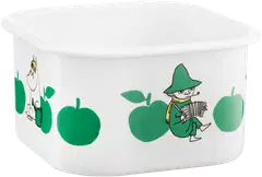 Muurla kannellinen emalipurkki Muumi Iloiset omput 1,5 l - 4