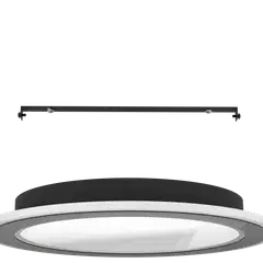 EGLO kattovalaisin Macchioni LED 20W CCT 38 cm musta/valkoinen - 4