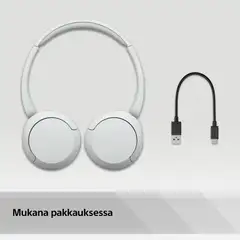 Sony Bluetooth sankakuulokkeet WH-CH520W valkoinen - 12