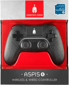 Spartan Gear peliohjain langaton Aspis 4 PlayStation 4 musta - 2