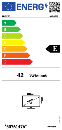 Finlux 43" Full HD LED TV 43F8.3ECI - 4