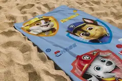 Paw Patrol lasten kylpypyyhe 70x140 cm sininen - 8