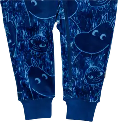 Moomin by Martinex veluuripyjama Hymy 590872 - SININEN - 3