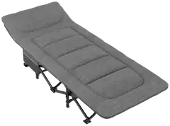 Nordcore retkisänky premium, harmaa- 190x68x40cm - max 200kg - 1
