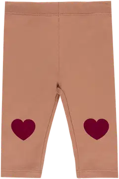 Ciraf vauvojen collegeleggingsit Sydän 250B262927 2-pack - Fig & Cork - 3