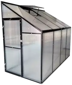 Lykke minikasvihuone sundsvall 241x122x195cm - 1