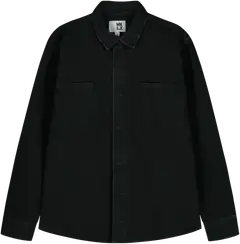 WKLY. miesten paitatakki farkkukangasta 194W252507 - black denim - 1