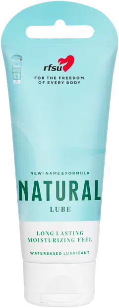 RFSU Natural Lube vesipohjainen liukuvoide 100ml - 1