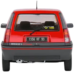 Solido 1:18 Renault 5 GT Turbo MK1 red, keräilyauto, pienoismalli - 4