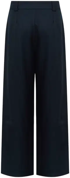 WKLY. naisten suorat leveälahkeiset housut 222W312654 - Navy - 2