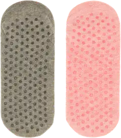 Danskin naisten joogasukat 545D322401 2-pack - PINK/GREY - 2