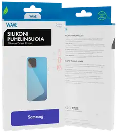 Wave Silikonisuoja, Samsung Galaxy A16 5G / Samsung Galaxy A16 4G, Kirkas - 1