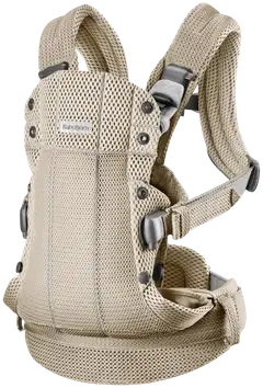 BabyBjörn vauvan kantoreppu harmony - 3d mesh, harmaa beige - 1