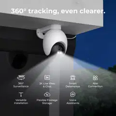 Imilab EC6 3K WiFi -valvontakamera ulkokäyttöön CMSXJ65A - 14