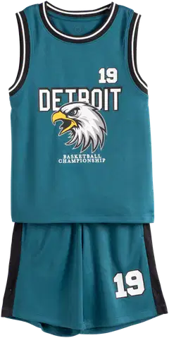 TEX lasten shortsisetti Detroit I276353 - Green - 3